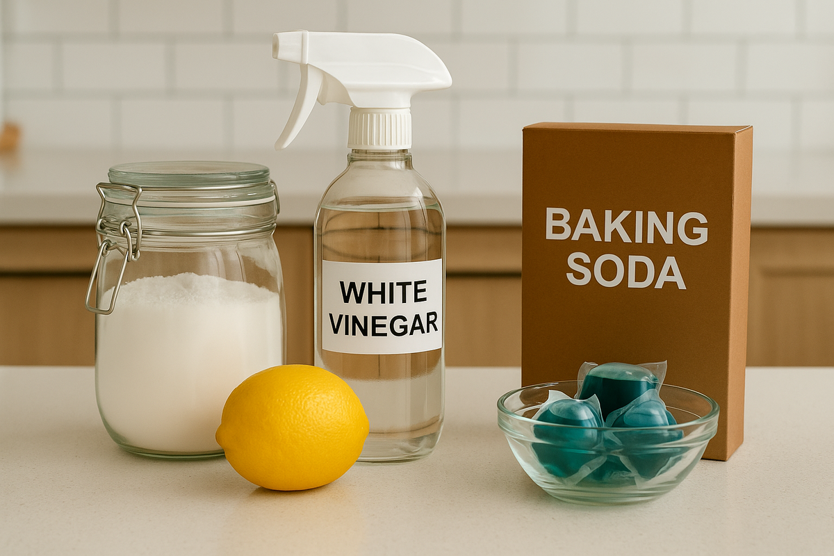 An image of some alternatives to laundry detergent