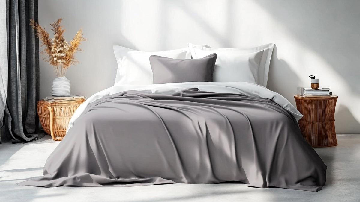 An image of silver infused sheets