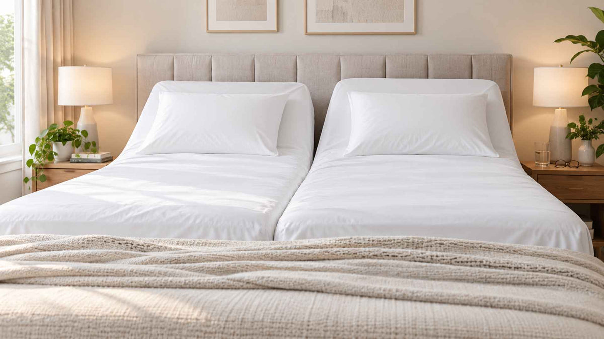 Split King Sheets.