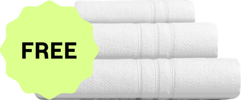 FREE 3pc Towel Set