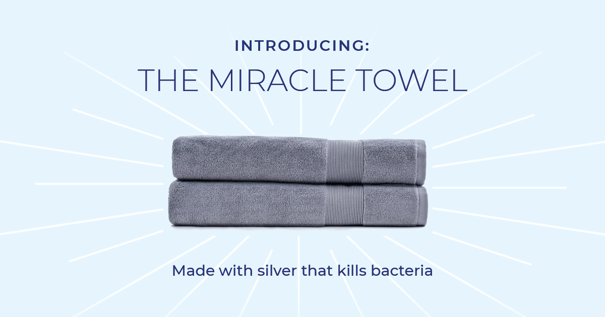 Mizu Antibacterial Towels - Silver Infused Towels - 6x Smart Towel Set –  Mizu Towel