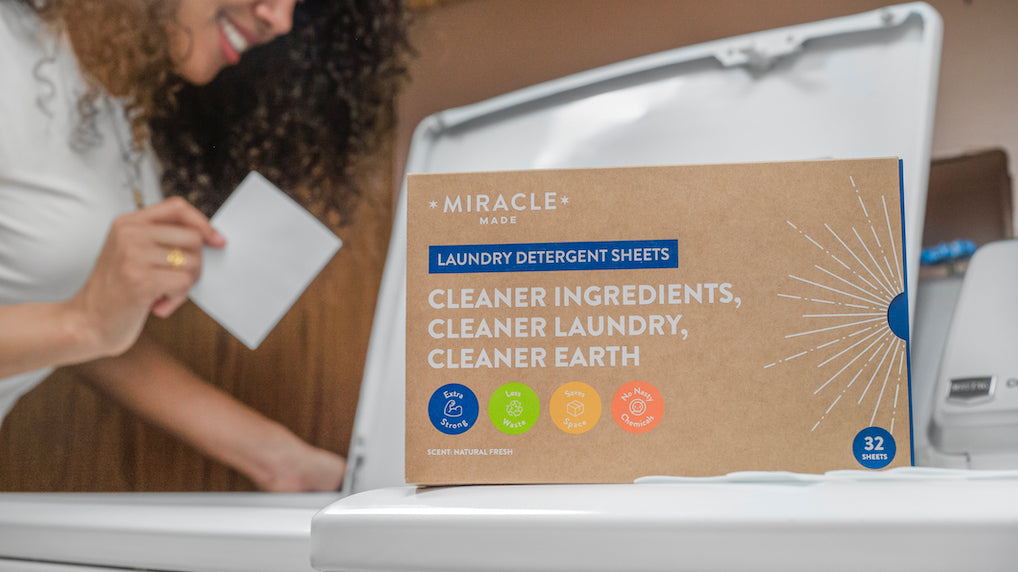 An image of laundry detergent sheets