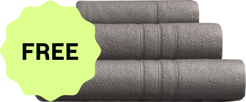 FREE 3pc Towel Set