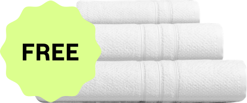FREE 3pc Towel Set