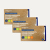 Three packages of Miracle Made laundry detergent sheets on a white background