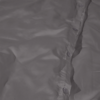 Close-up of a textured gray fabric surface