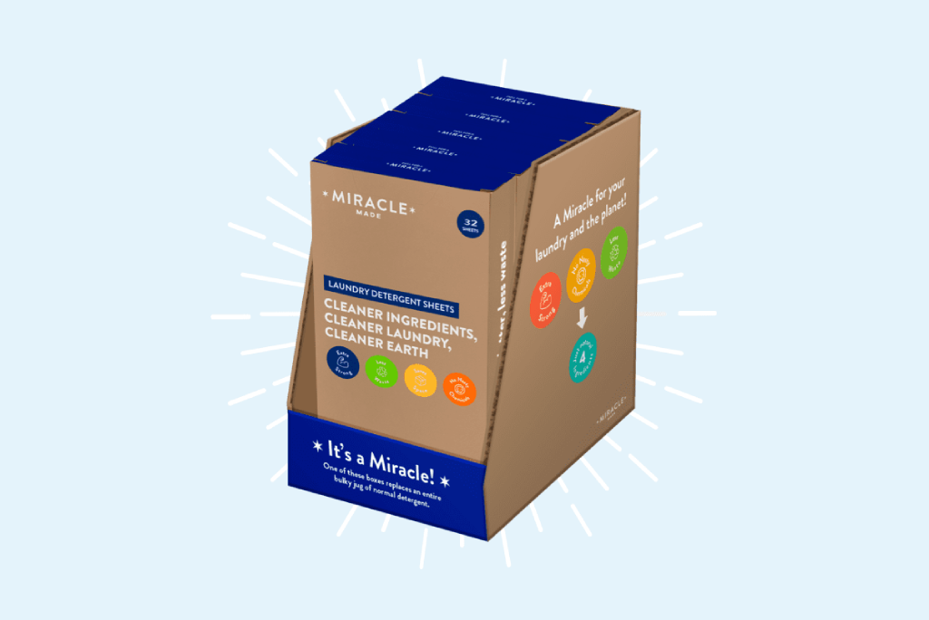 ZERO-WASTE LAUNDRY DETERGENT! BETTER FOR YOU & THE PLANET.