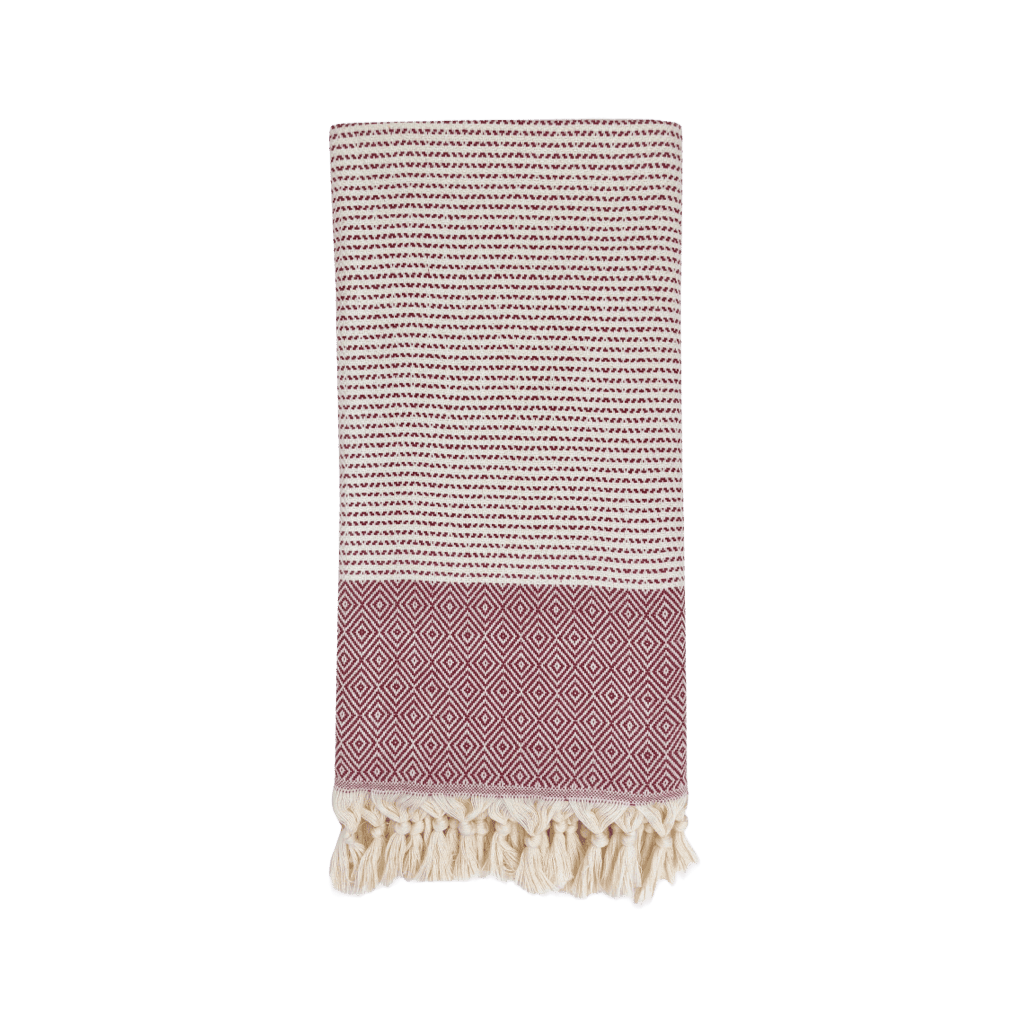 Diamond Stripe Turkish Towel