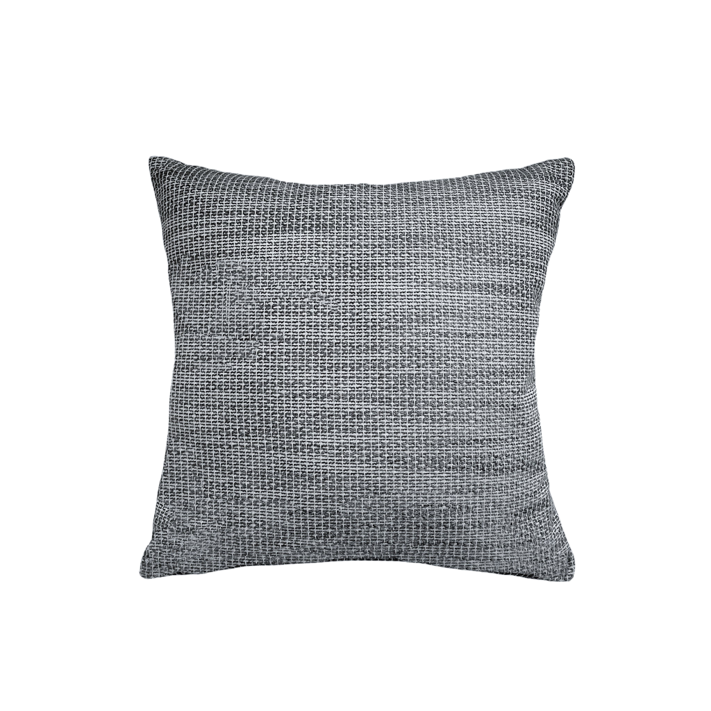 Natural Waves Black Indoor and Outdoor Pillow