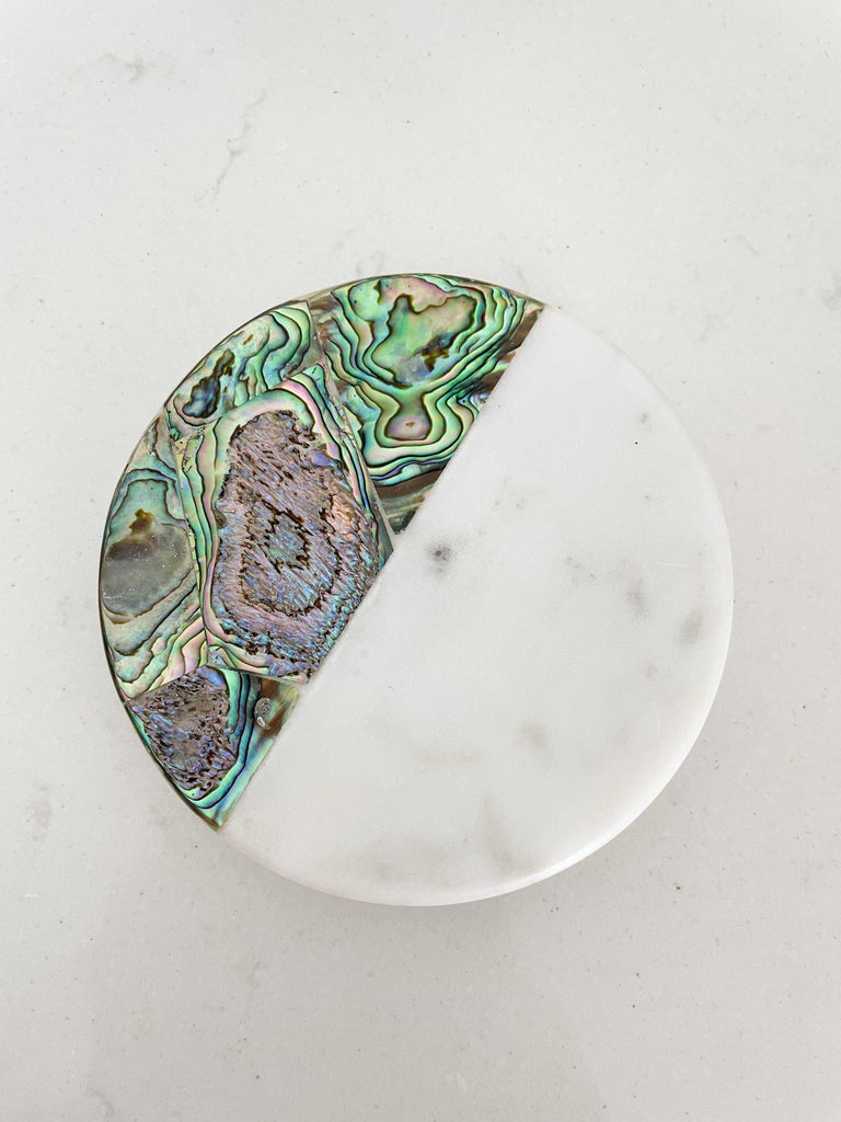 Rainbow Mother of Pearl Eucalyptus Candle