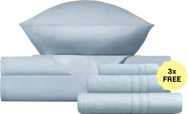 Limited Time Deal - Miracle Sheet Set + 3pc Towel Set