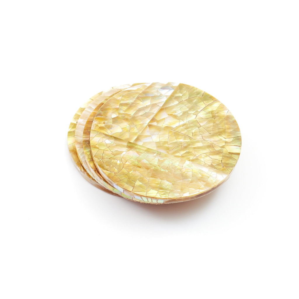 Cracked Pearl - Mother of Pearl Coasters