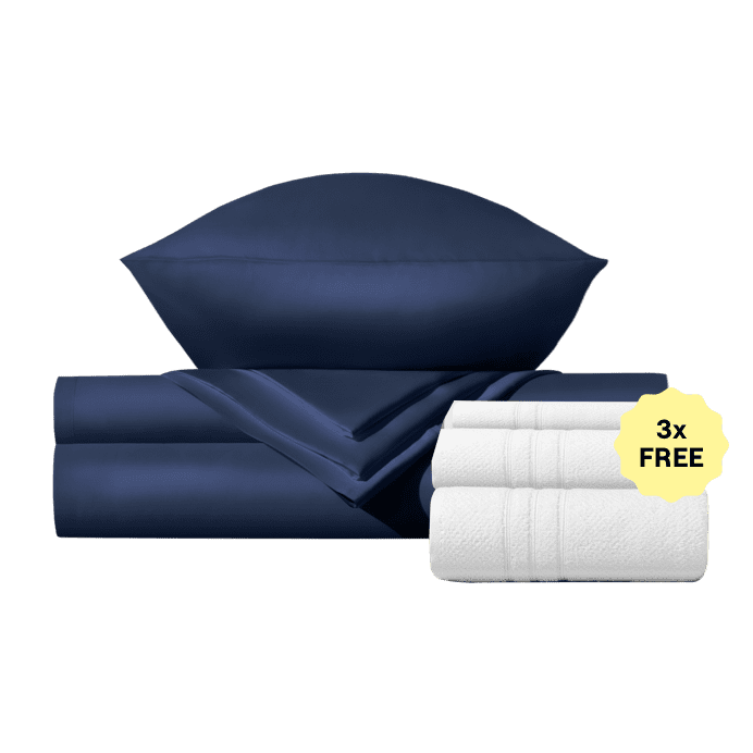 Limited Time Deal - Miracle Sheet Set + 3pc Towel Set